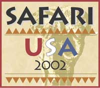 safari USA 2002 logo